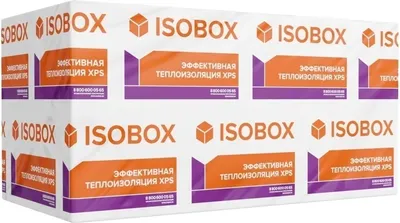 Экструдированный пенополистирол Технониколь XPS Изобокс 20x600x1180мм (упаковка)