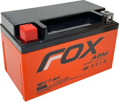 Мотоаккумулятор FoX (1) YTX7A-BS 105A / FOX 1207 (7 А/ч)