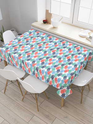 Скатерть JoyArty Мультяшная пиранья / tc_103137 (120x145)