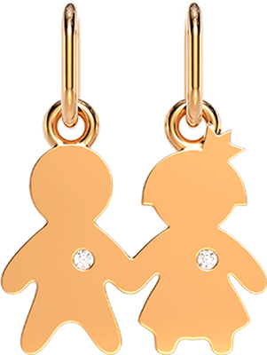 Подвеска из розового золота ZORKA 4D0058-9K (с бриллиантами)