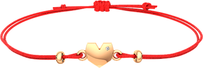 Браслет из розового золота ZORKA 6D0023.9K.R.02.ZZ (18см, с бриллиантом)