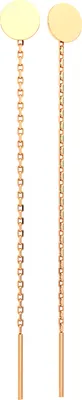 Серьги из розового золота ZORKA 3900127.9K.R.ZZ