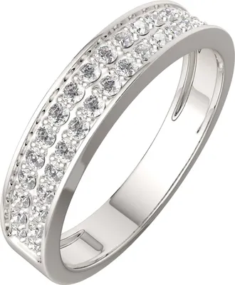 Кольцо из серебра ZORKA 02101010.ZZ (р.18, с фианитами)