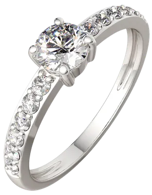 Кольцо из серебра ZORKA 02101024.ZZ (р.16.5, с фианитами)