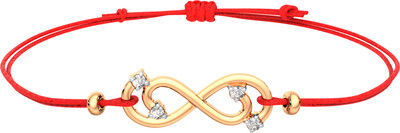 Браслет из розового золота ZORKA 670022.9K.R.ZZ.02 (18см, с фианитами)