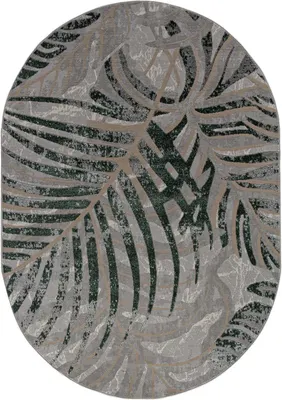 Ковер Merinos Liman F479-OVAL-GRAY-GREEN (2x4)