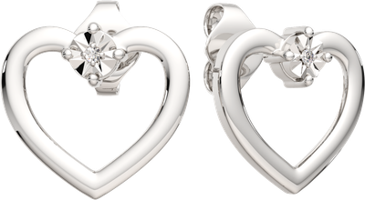 Серьги из серебра ZORKA 03D0149.ZZ (с бриллиантами)