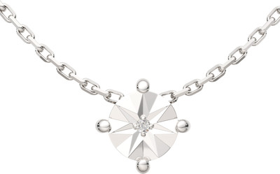 Колье из серебра ZORKA 05D0023 (45см, с бриллиантом)