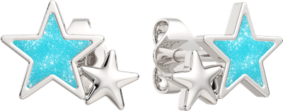 Серьги из серебра ZORKA 0300669.ZZ (с эмалью)