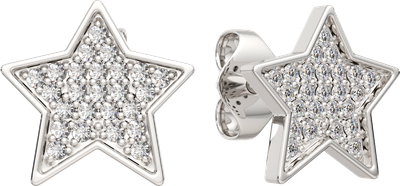 Серьги из серебра ZORKA 03101504.ZZ (с фианитами)