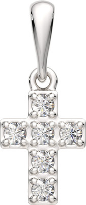 Крестик из серебра ZORKA 0440798.ZZ.REL (с фианитами)