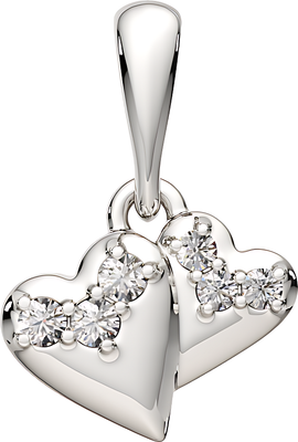 Подвеска из серебра ZORKA 0440857.ZZ (с фианитами)