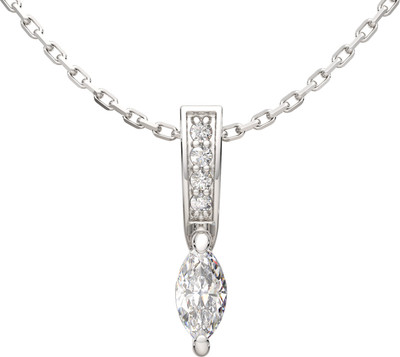 Колье из серебра ZORKA 0550109.ZZ (45см, с фианитами)