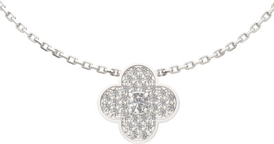 Колье из серебра ZORKA 05501698.ZZ (45см, с фианитами)