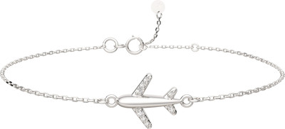 Браслет из серебра ZORKA 06401450.ZZ (17см, с фианитами)