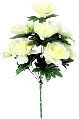 Искусственный букет KlrBy Пионы с добавками / БС022мол