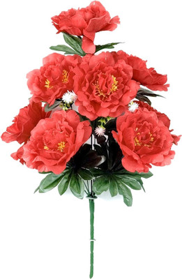 Искусственный букет KlrBy Пионы с добавками / БС022к