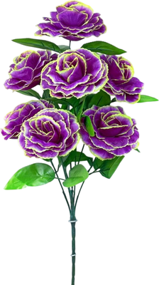 Искусственный букет KlrBy Розы Глория / БС185бургунд-ж