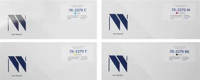 Комплект тонер-картриджей NV Print NV-TK5270CMYK