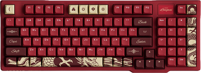 Клавиатура Lunacy Longwei + коврик для мыши g3ms Diamond / LISWK03 (красный)