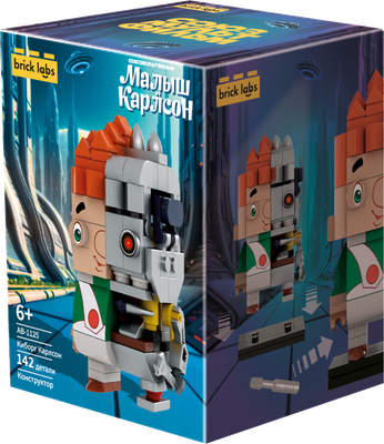 Конструктор Brick Labs Киборг. Карлсон / AB-1125