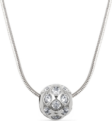 Подвеска из белого золота Кристалл CI35300226773