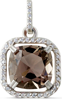 Подвеска из белого золота Кристалл CI11600226773