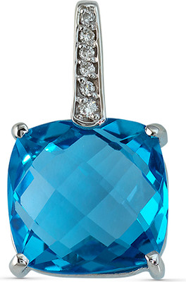 Подвеска из белого золота Кристалл CI42600226773