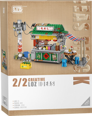 Конструктор LOZ Ларек в гонконгском стиле / 1253_MK