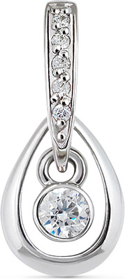 Подвеска из белого золота Кристалл CI93700226773