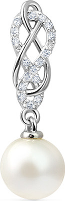 Подвеска из белого золота Кристалл CH82400226773