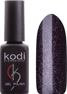 Гель-лак для ногтей Kodi 054 Темно-фиолетовый с шиммером (8мл, полупрозрачный)