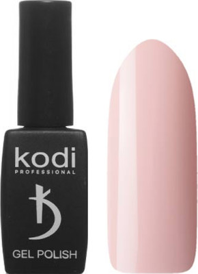 Гель-лак для ногтей Kodi 10 М Розовато-бежевый без перламутра и блесток (8мл, плотный)