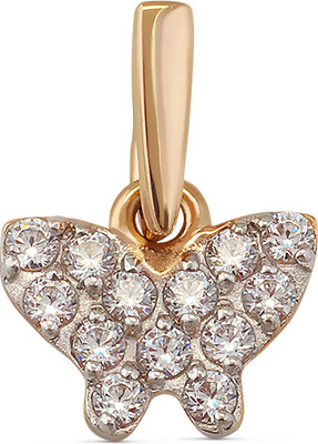 Подвеска из желтого золота Кристалл CD63900226773