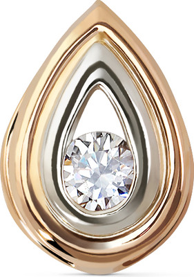 Подвеска из желтого золота Кристалл CD89000226773