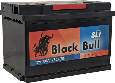Автомобильный аккумулятор BLACK BULL SLI R+ 780A / 6СТ-80.0SLI (80 А/ч)