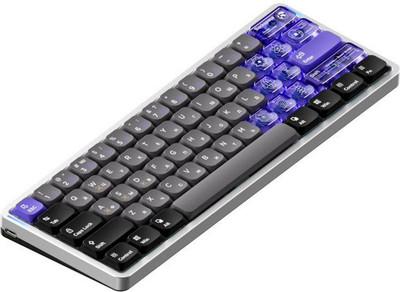 Клавиатура Nuphy Air60 HE Low-Profile Magnetic Jade Pro Switch / Air60HE-SS-JPRO