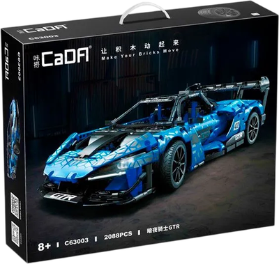 Конструктор CaDa Спорткар Dark Knight / C63003W