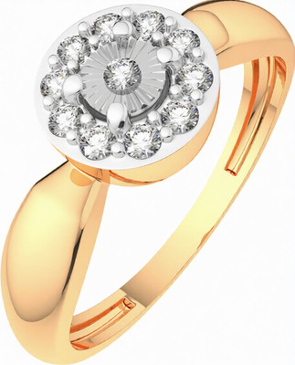Кольцо из комбинированного золота ZORKA 2D00164.14K.B (р.19.5, с бриллиантом)