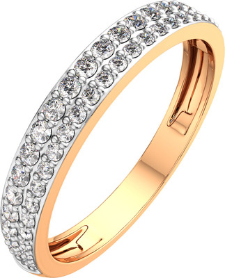 Кольцо из розового золота ZORKA 2D00328.14K.R (р.17, с бриллиантом)