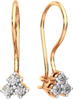 Серьги из розового золота ZORKA 3101184.14K.R.ZZ (с фианитами)