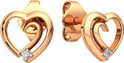 Серьги из розового золота ZORKA 310975.14K.R.ZZ (с фианитами)