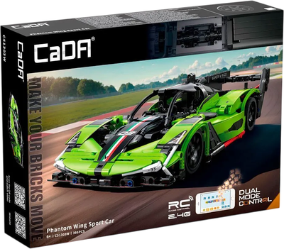 Конструктор управляемый CaDa Спорткар Phantom Wing / C51303W