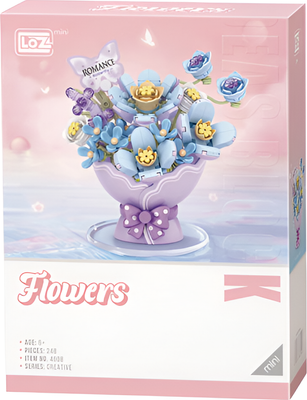 Микроконструктор LOZ Фиалки / 4608_MK