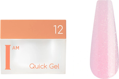 Моделирующий гель для ногтей I am Quick Gel тон 12 (12мл)
