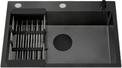 Мойка кухонная Cerutti Spa GLORIA60B nano black / CT11258 (графит)
