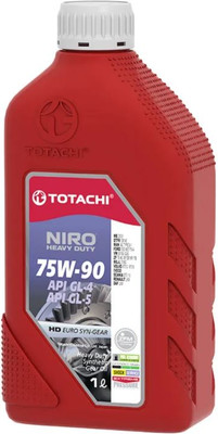 Трансмиссионное масло Totachi Niro HD Euro SYN-Gear 75W90 GL-4/GL-5 / 63601 (1л)
