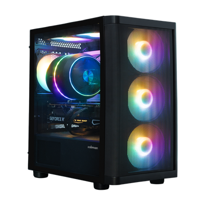 Корпус для компьютера Zalman M4 SE (черный, без БП)