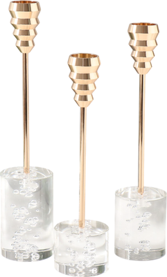 Набор подсвечников Sima-Land Ребро на подиуме 10513959 (3шт)