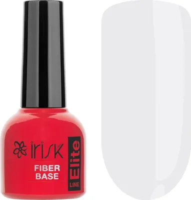База для гель-лака IRISK Elite Fiber Base армирующая тон 02 Milky White (10мл)
